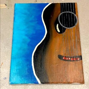 guitar painting